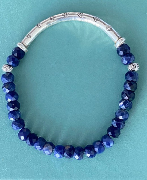 Sodalite Gemstone Bracelet 6mm