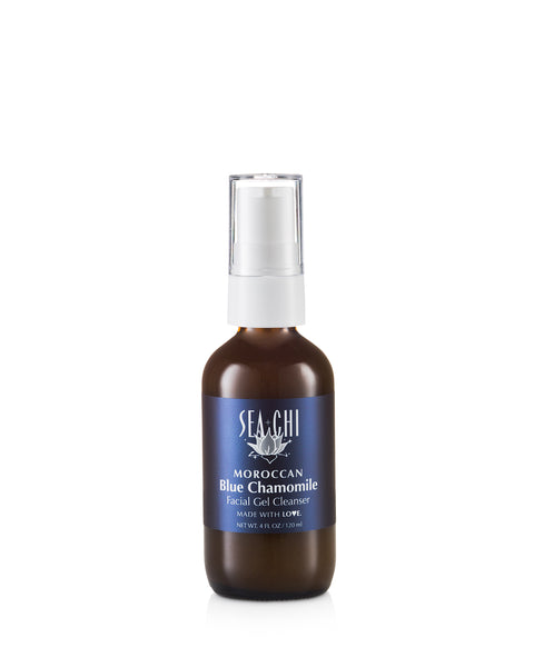 Moroccan Blue Chamomile Facial Gel Cleanser