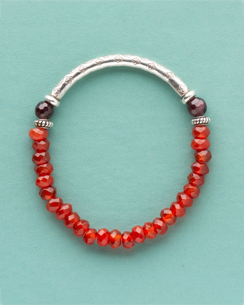 Red carnelian bracelet deals