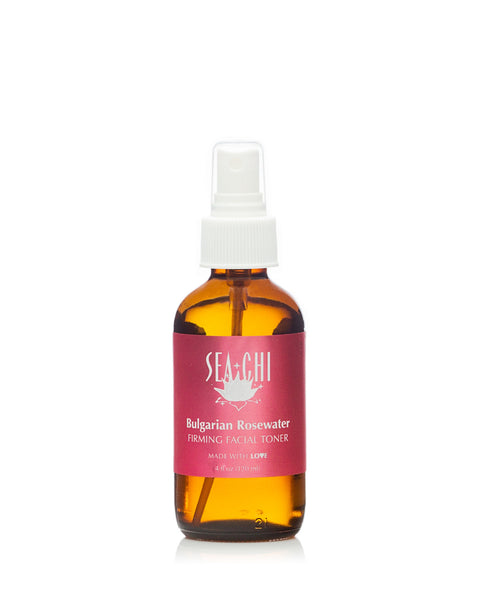 Bulgarian Rosewater Firming Facial Toner - 4oz / 120ml (glass bottle)